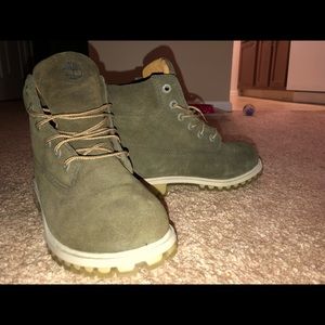Army green TIMBERLANDS